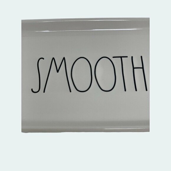 Rae Dunn Covered Butter Plate Dish Ceramic Farmhouse White Black LL Gift White - Picture 3 of 6